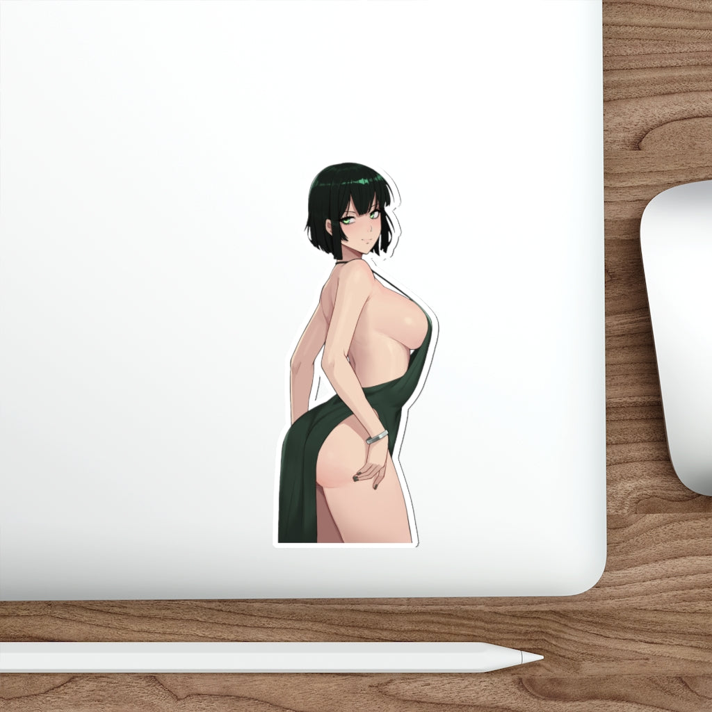 One Punch Man Sexy Dress Fubuki Waterproof Sticker - Ecchi Vinyl Decal