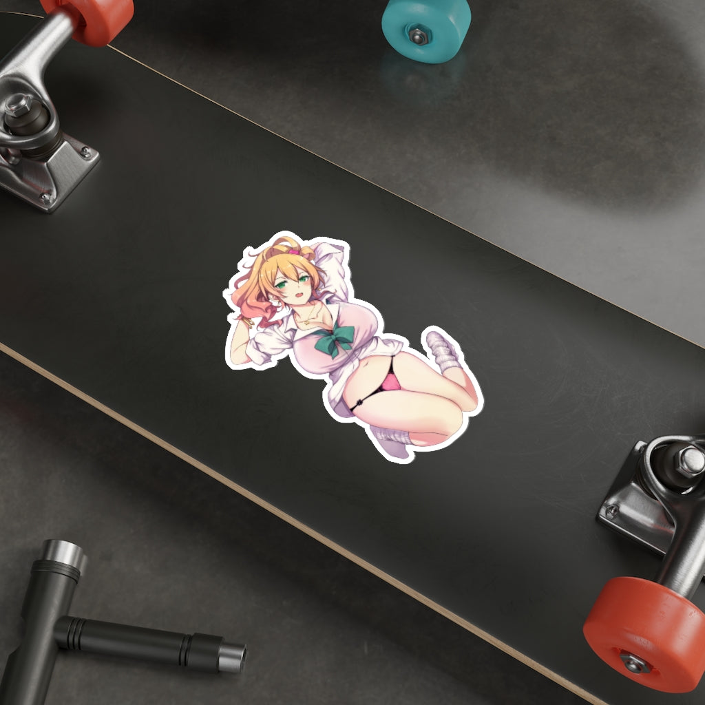 Sexy Panties Yame Yukana My First Girlfriend Is a Gal Waterproof Sticker - Ecchi Vinyl Decal