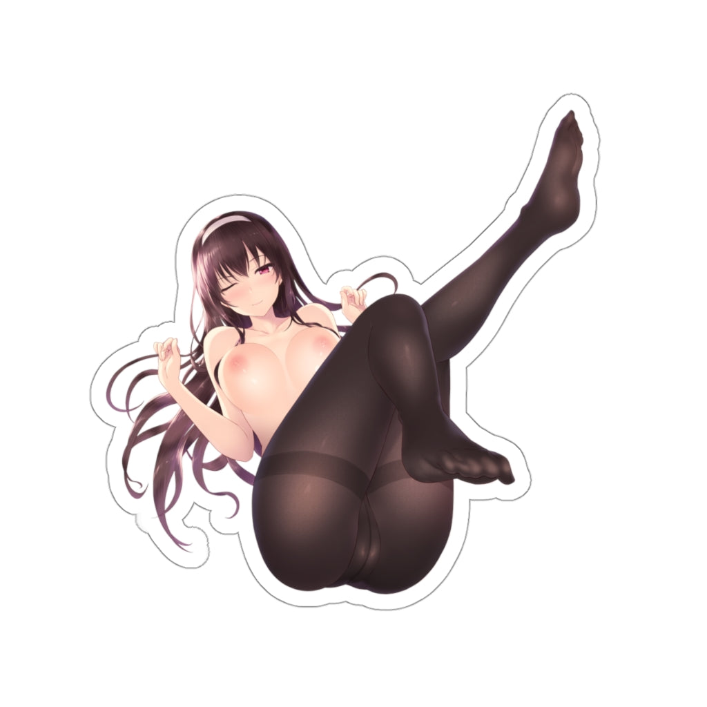 Sexy Utaha Kasumigaoka Saenai Heroine Waterproof Sticker - Ecchi Vinyl Decal