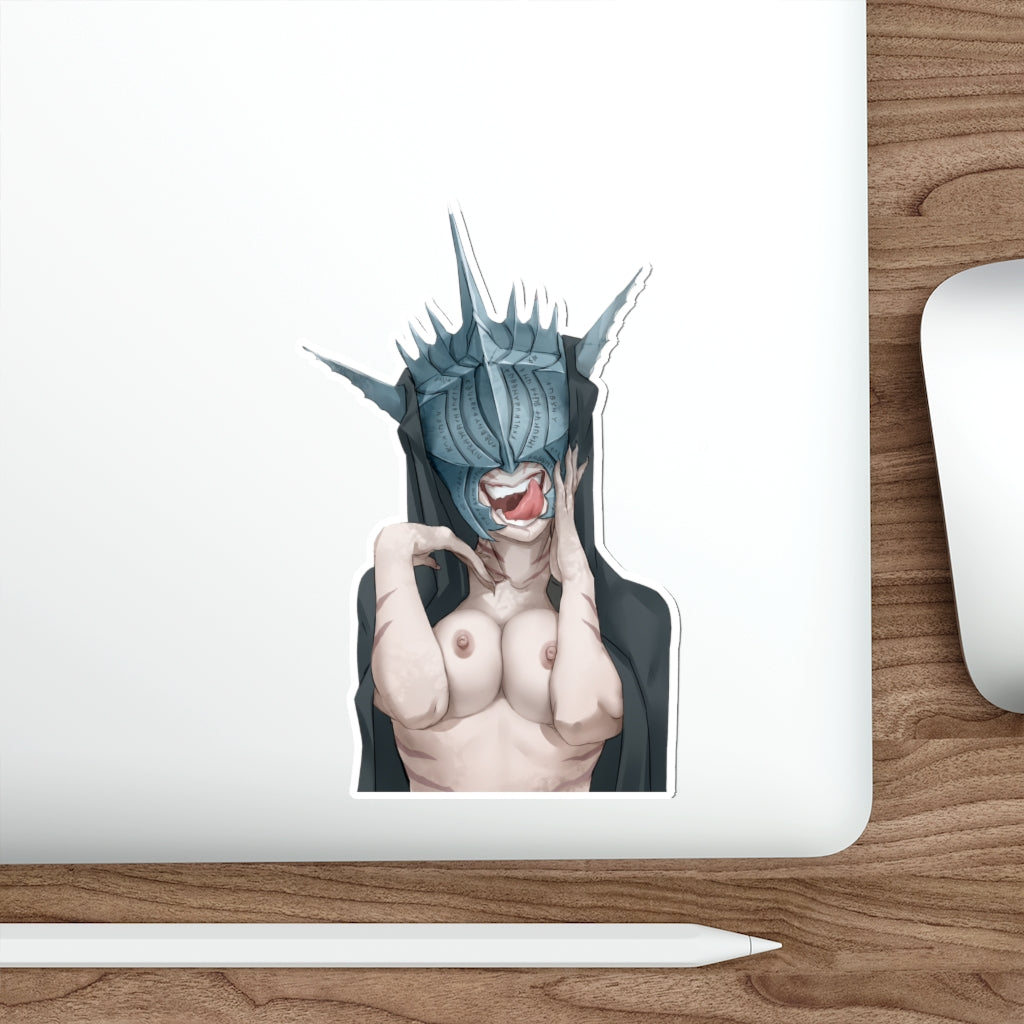 Topless Mouth of Sauron Tolkien Lord of the Rings Waterproof Sticker - Ecchi Vinyl Decal