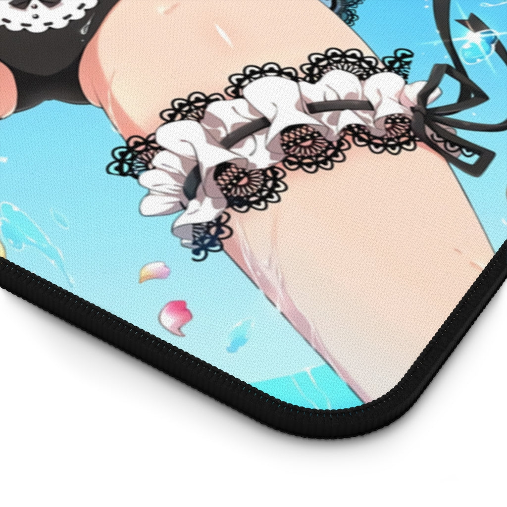 Sexy Bikini Maid Queen's Blade Desk Mat - Non Slip Mousepad