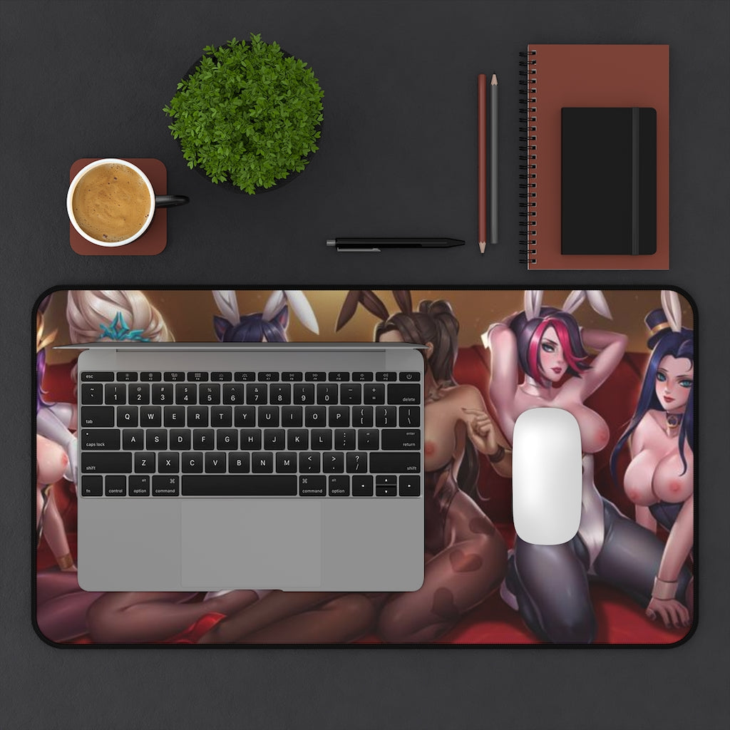 League of Legends Boobs Sexy Mousepad - Gaming Desk Mat - Ecchi LoL Playmat