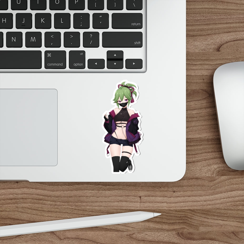 Sexy Shinobu Kuki Genshin Impact Waterproof Sticker - Ecchi Vinyl Decal