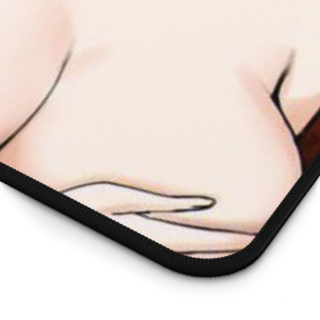 Demon Slave Big Tits Waifus Desk Mat - Non Slip Mousepad