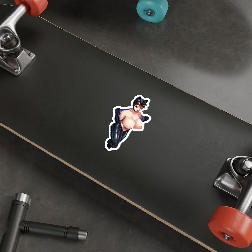 Topless Catwoman Waterproof Sticker - Ecchi Vinyl Decal