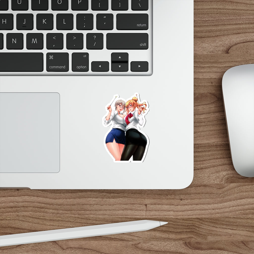 Food Wars Sexy Teachers Nakiri Cousins Waterproof Sticker - Ecchi Vinyl Decal