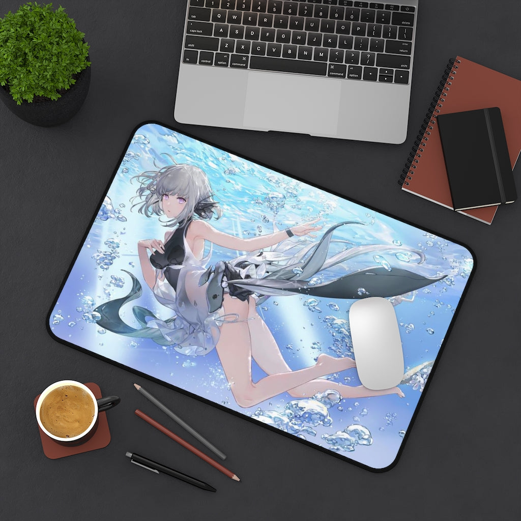 Punishing Gray Raven Mousepad - Sexy Liv Gaming Desk Mat - Gamer Playmat