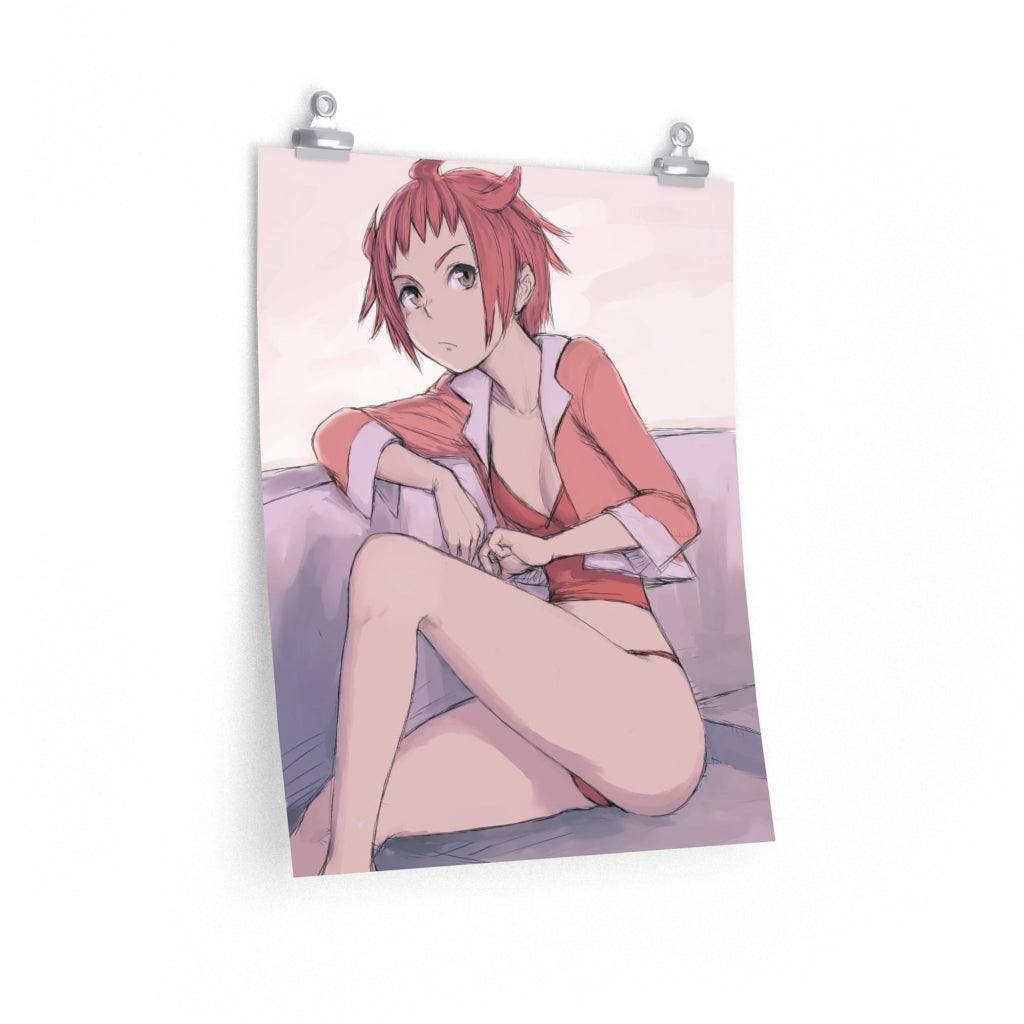 Souya Akira Dragonaut Poster - Lewd Premium Matte Vertical Poster - Adult Wall Art