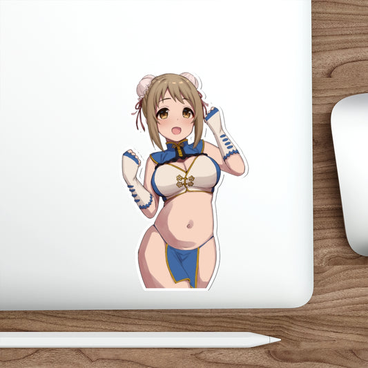 Sexy Chinese Dress Kanako Idolmaster Waterproof Sticker - Ecchi Vinyl Decal