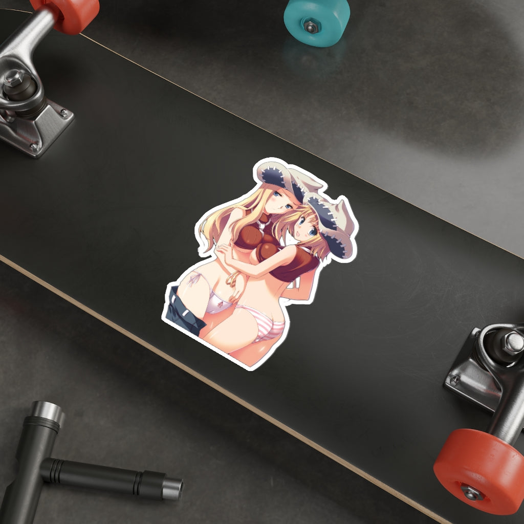 Sexy Panties Thompson Sisters Soul Eater Waterproof Sticker - Ecchi Vinyl Decal