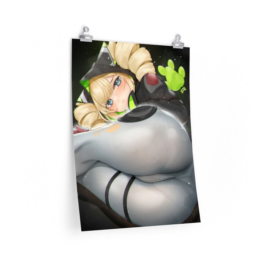 Sexy Butt Shiro Tower of Fantasy Poster - Lewd Premium Matte Vertical Poster - Adult Wall Art