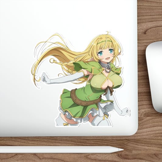 Sexy Shera L. Greenwood How Not to Summon a Demon Lord Waterproof Sticker - Ecchi Vinyl Decal