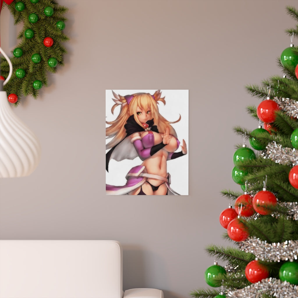 Ake No Hoshi No Elise Battle Spirits Poster - Lewd Premium Matte Vertical Poster - Adult Wall Art