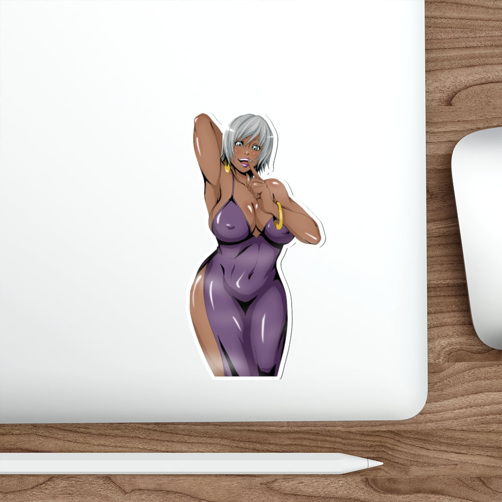 Thick Storm Waterproof Sticker - Ecchi Vinyl Decal