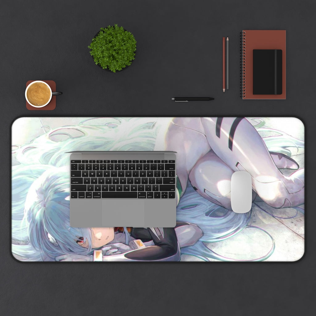 Tapis de souris antidérapant Ayanami Rei Long Hair Evangelion