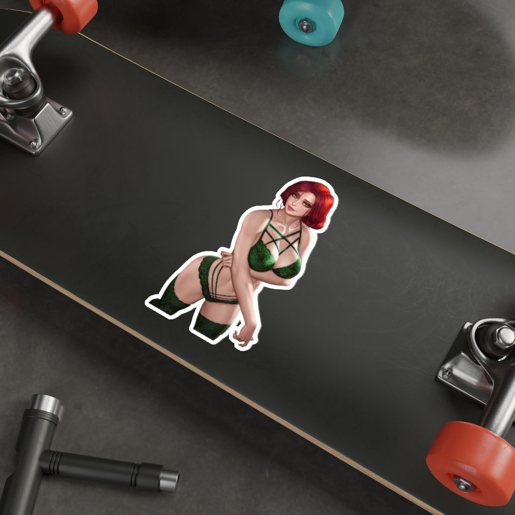 Sexy Lingerie Triss Merigold The Witcher Waterproof Sticker - Ecchi Vinyl Decal