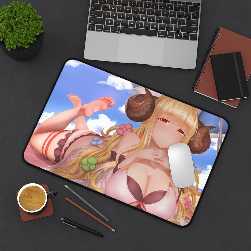 Granblue Fantasy Sexy Mousepad - Anila Big Boobs Anime Large Desk Mat - Ecchi Playmat