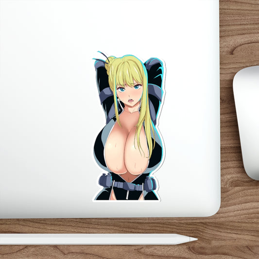 Ninja Slayer Nancy Lee Big Tits Waterproof Sticker - Ecchi Vinyl Decal