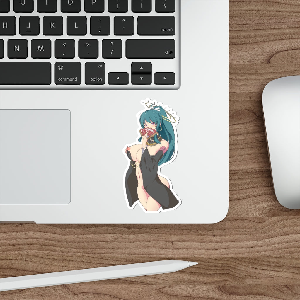 Nude Lilith Aensland Darkstalkers Waterproof Sticker - Ecchi Vinyl Decal