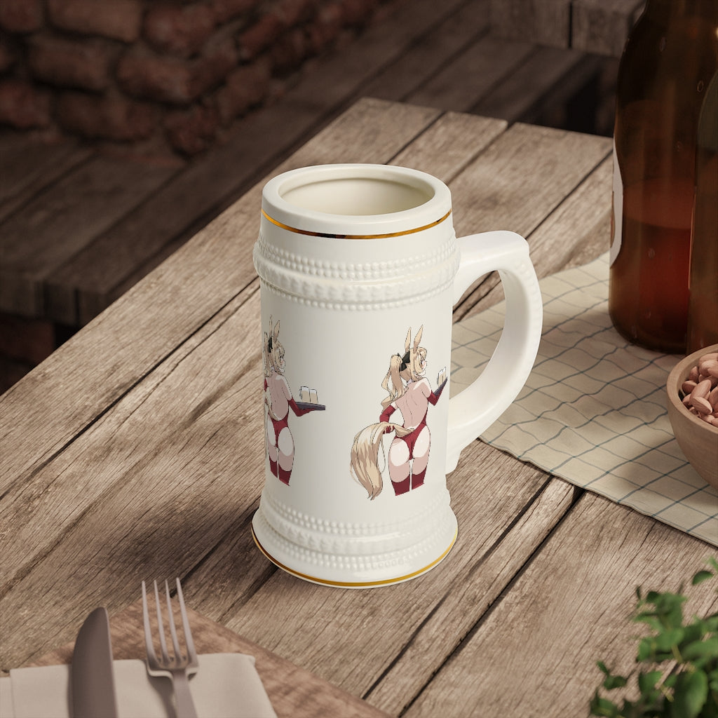 Beer Stein Mug - Sexy Gift for Beer Lover - Arknights Blemishine Bunny Girl