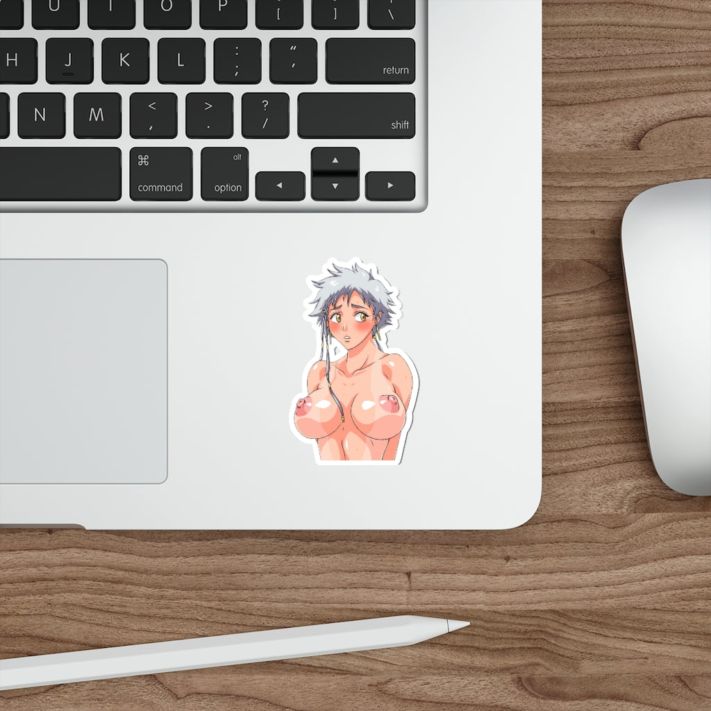 Topless Tan Lines Kotetsu Isane Bleach Waterproof Sticker - Ecchi Vinyl Decal