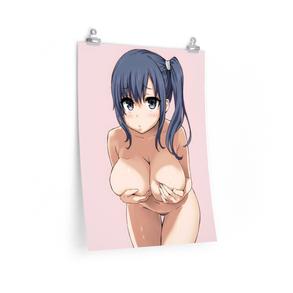 Affiche Ecchi de Imai Midori Shirobako nue - Affiche verticale mate de qualité supérieure obscène - Art mural pour adultes