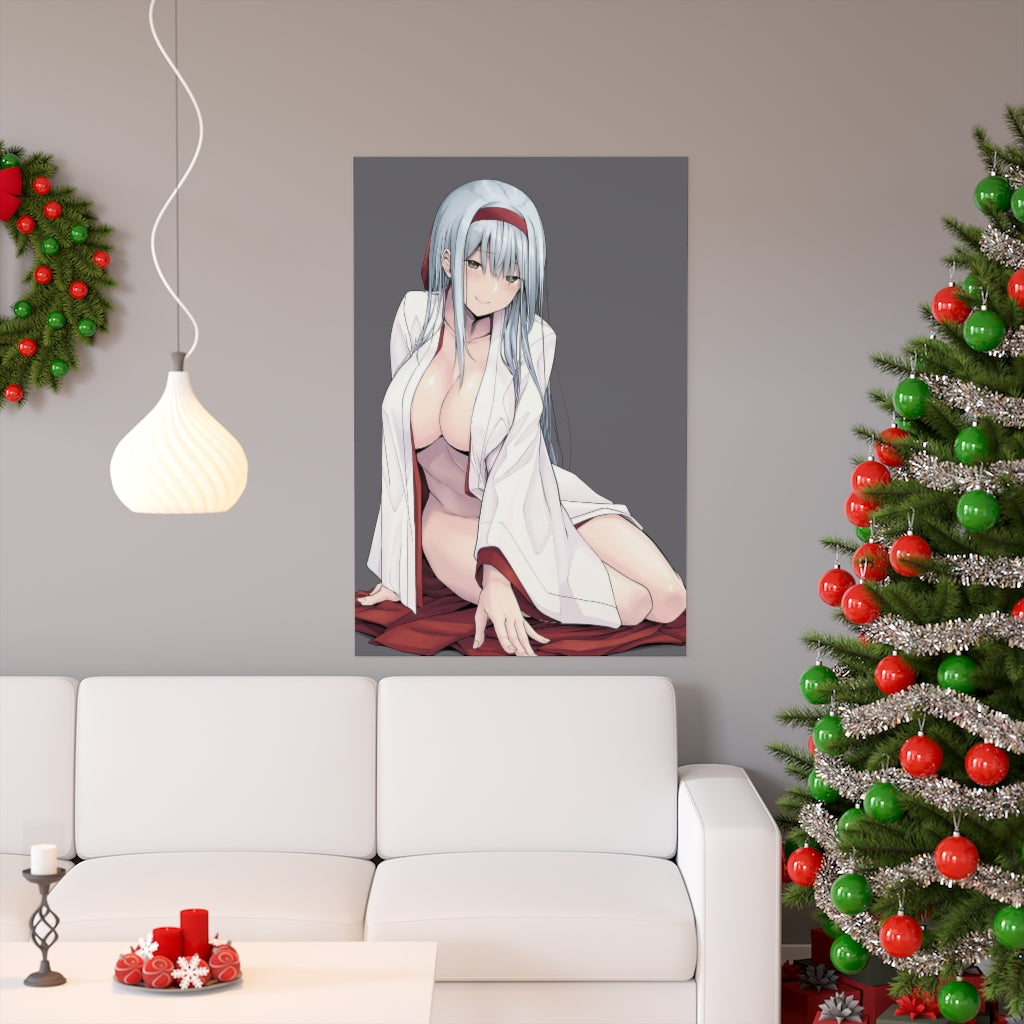 Kantai Collection Sexy Waifu Shoukaku Kancolle Poster - Lewd Premium Matte Vertical Poster - Adult Wall Art