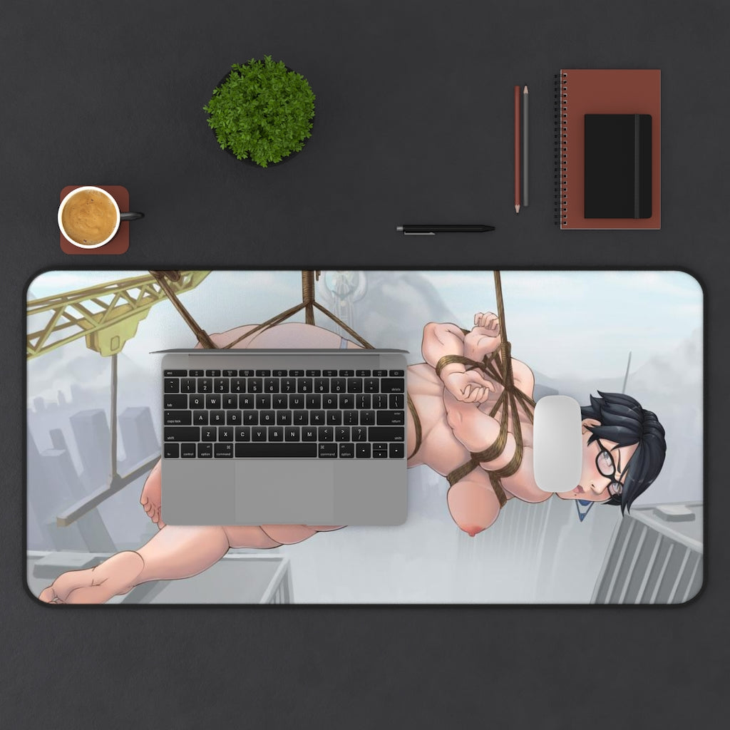 Bayonetta Shibari Nude Bondage Desk Mat - Non Slip Mousepad