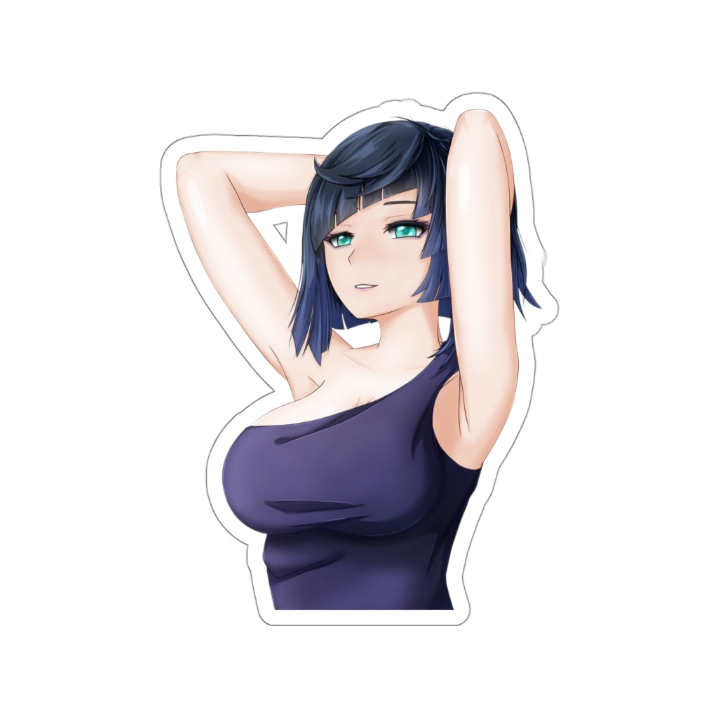 Sexy Waifu Yelan Genshin Impact Waterproof Sticker - Ecchi Vinyl Decal