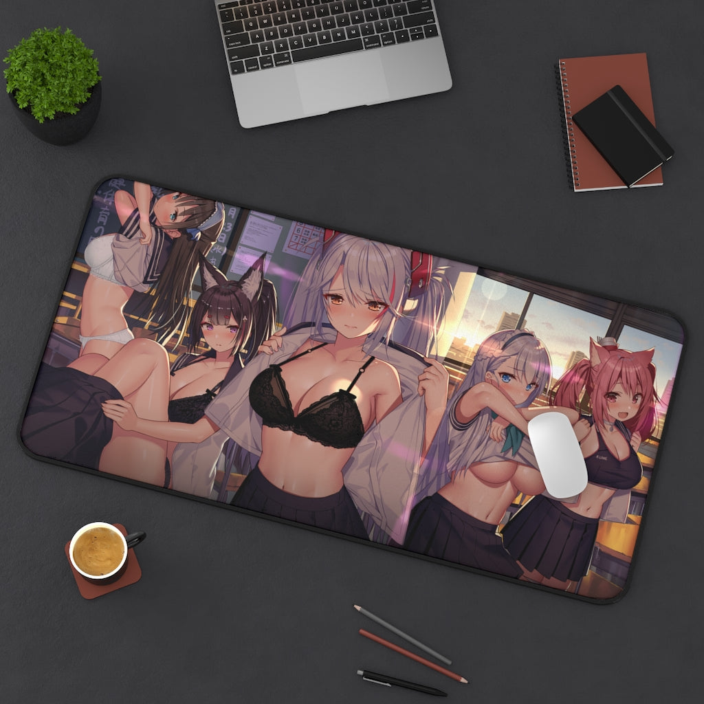 Sexy Anime Mousepad Doujin - Azur Lane Desk Mat - Big Gaming Mouse Pad - MTG Playmat