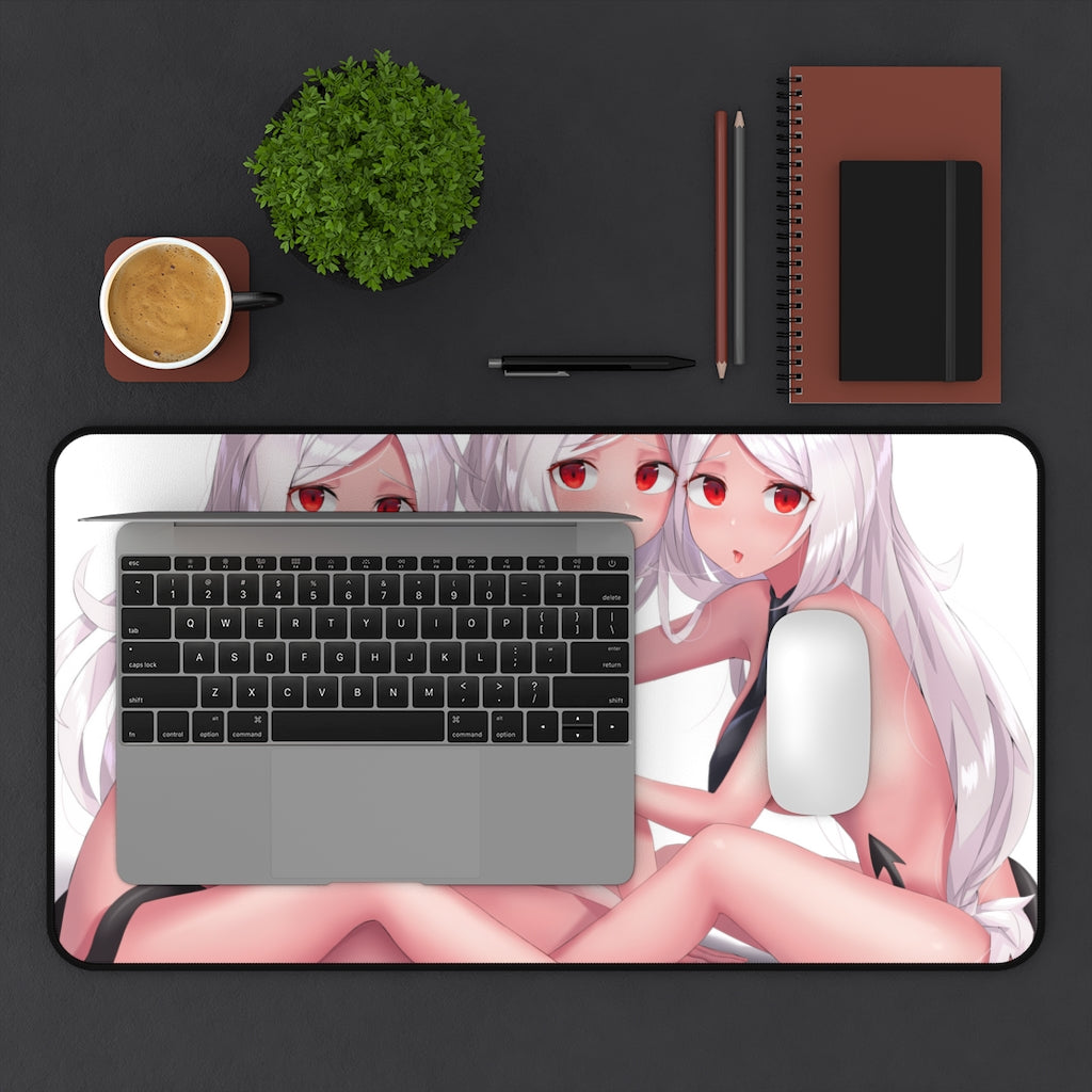 Helltaker Sexy Mousepad - Nude Cerberus Desk Mat - Ecchi Playmat