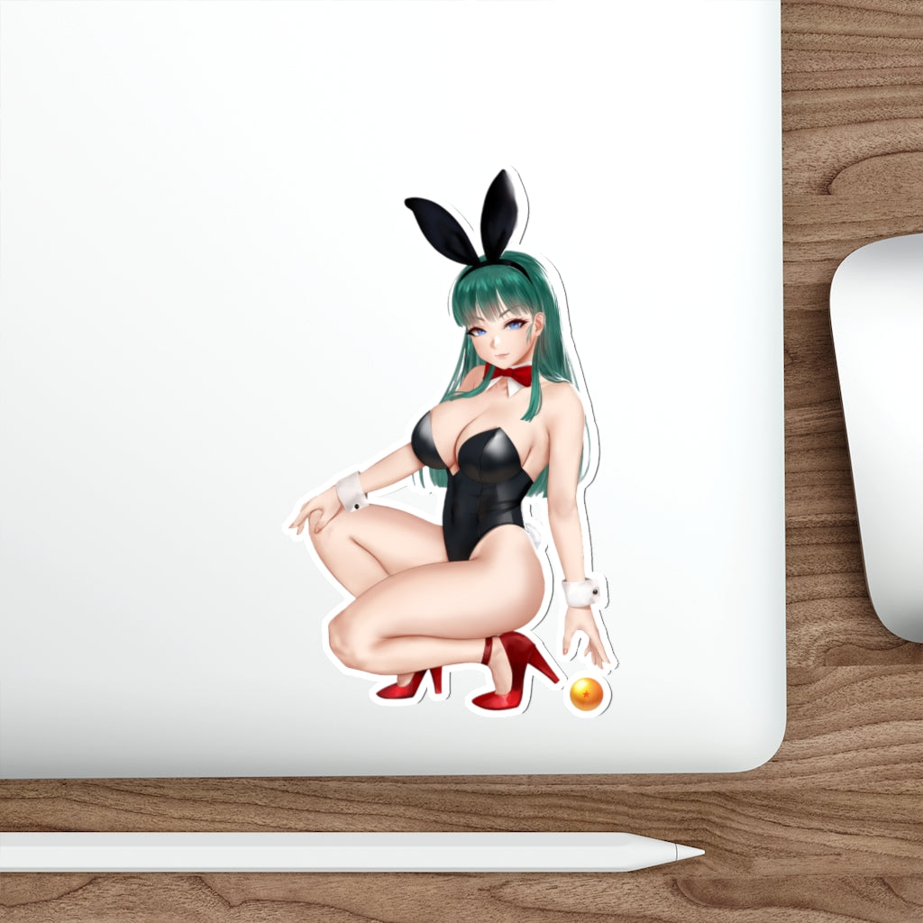 Dragon Ball Waterproof Sticker - Bunny Girl Bulma Ecchi Vinyl Anime Car Decal