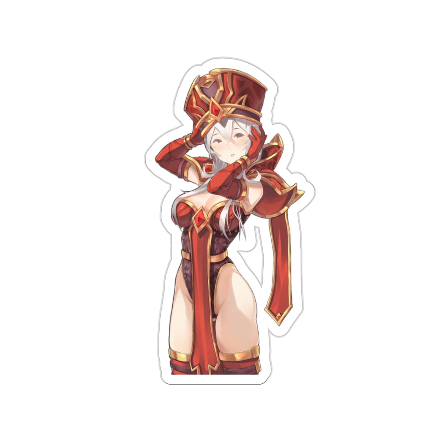 Waifu Sally Whitemane Warcraft Waterproof Sticker - Weatherproof Vinyl Car Decal