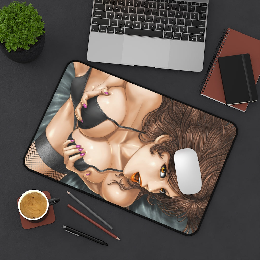 Sexy Boobs Groping Mine Fujiko Lupin the Third Mousepad - Gaming Playmat