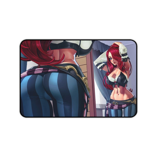 Miss Fortune Pirate Booty Desk Mat - Big Ecchi Gaming Mousepad - MTG Playmat