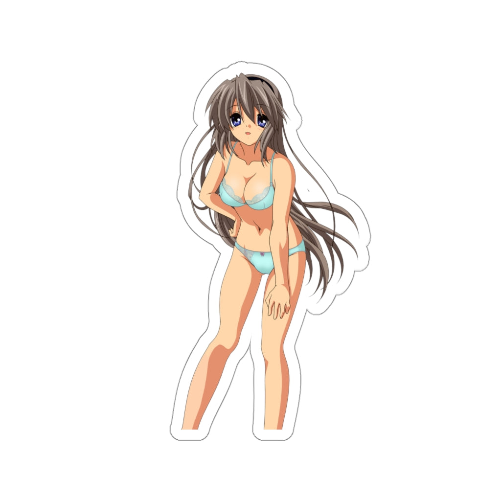 Clannad Sexy Lingerie Sakagami Tomoyo Waterproof Sticker - Ecchi Vinyl Decal