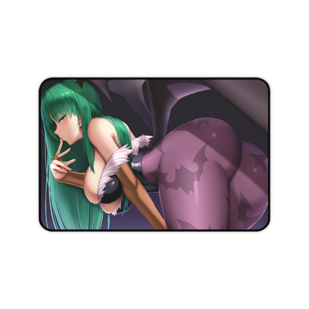 Darkstalkers Morrigan Mousepad - Large Gaming Desk Mat - Ecchi Mouse Pad