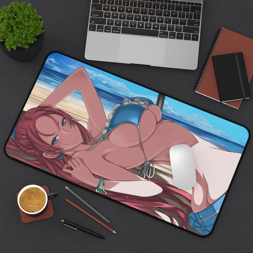 Valkyria Chronicles Sexy Mousepad - Bikini Juliana Eberhardt Gaming Desk Mat - Ecchi Playmat