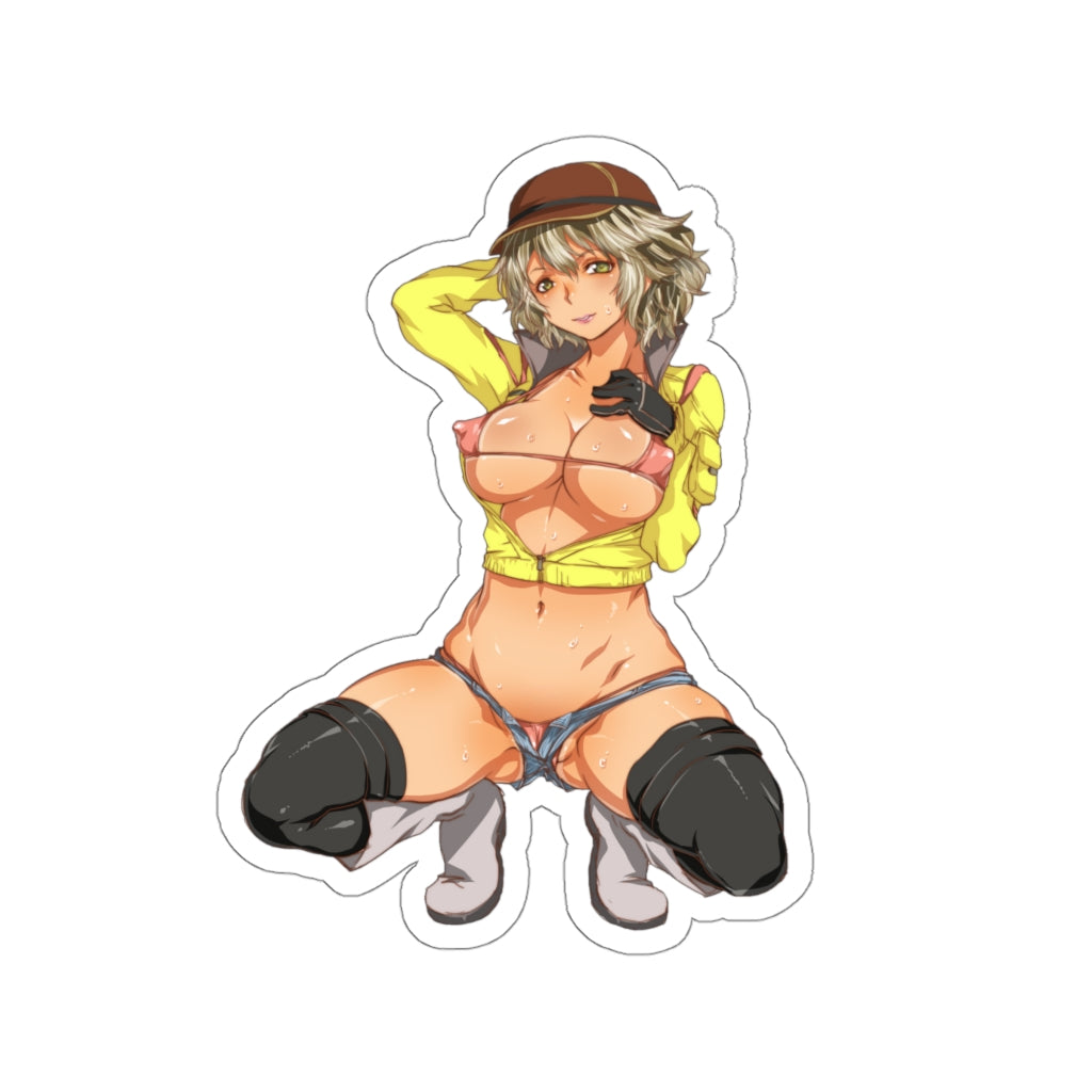 Cid Sexy Bikini Final Fantasy 15 Waterproof Sticker - Ecchi Vinyl Decal