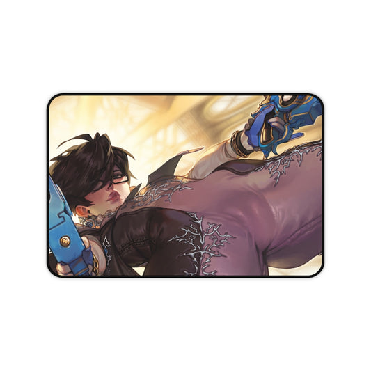 Gun Blazing Bayonetta Mousepad - Large Gaming Desk Mat - Ecchi Mouse Pad - MTG Playmat