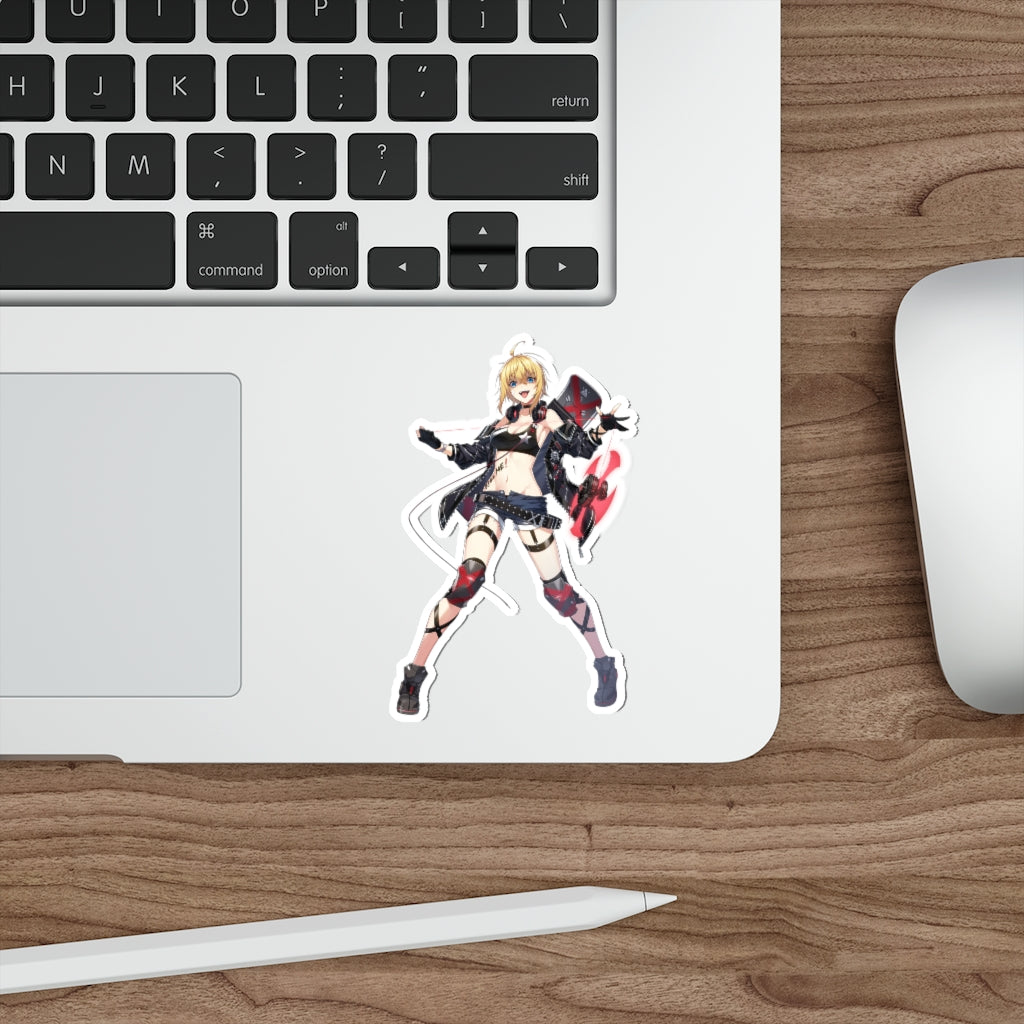 Counter Side Sexy Amy Strickland Waterproof Sticker - Ecchi Vinyl Decal