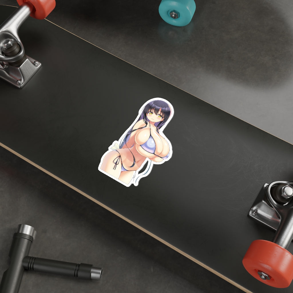 Iwato Kasumi Huge Bikini Tits Saki Waterproof Sticker - Ecchi Vinyl Decal