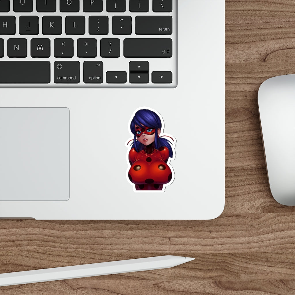 Miraculous Ladybug Big Tits Waterproof Sticker - Ecchi Vinyl Decal