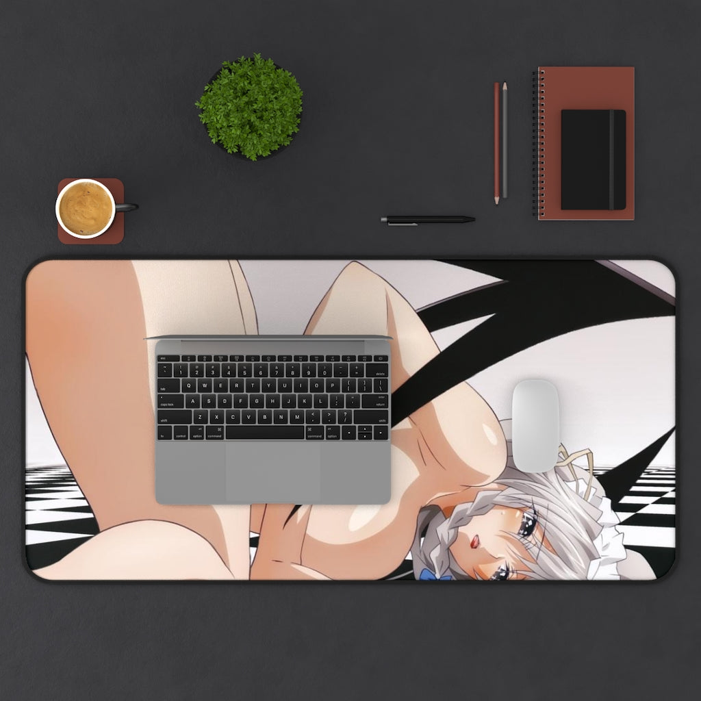 High School Dxd Sexy Mousepad - Nude Grayfia Lucifuge Ecchi Desk Mat - Highschool Dxd Playmat