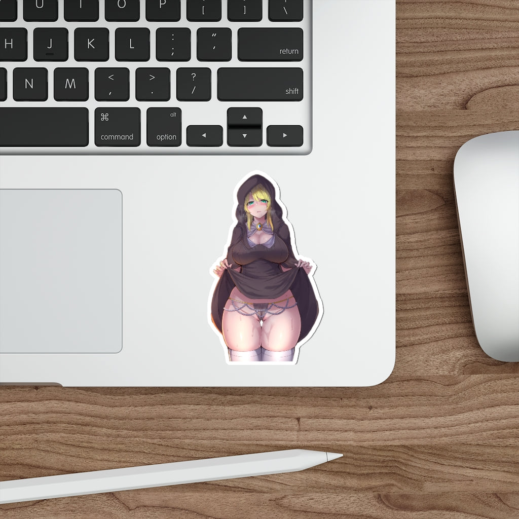 Fia The Thick Deathbed Companion Elden Ring Hentai Waterproof Sticker -  Ecchi Vinyl Decal