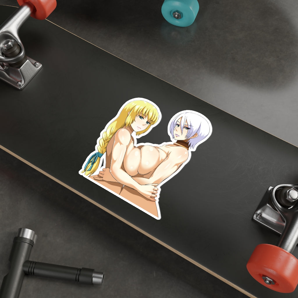 Soul Calibur Sexy Boobs Sophitia and Ivy Waterproof Sticker - Ecchi Vinyl Decal