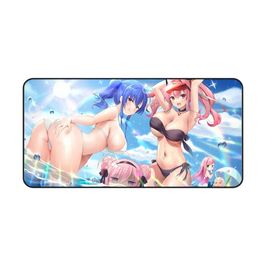 Azur Lane Sexy Girls Mousepad - St Louis And Bremerton Large Desk Mat - Ecchi Mouse Pad