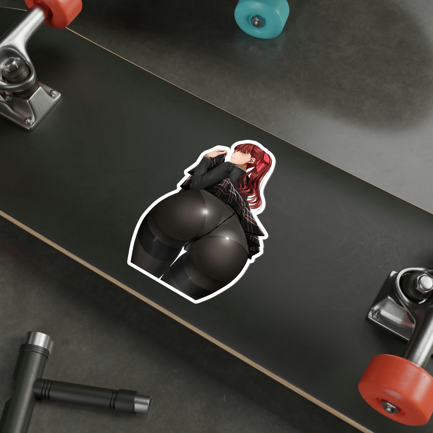 Persona 5 Waterproof Sticker - Big Butt Kasumi Yoshizawa Ecchi Vinyl Car Decal