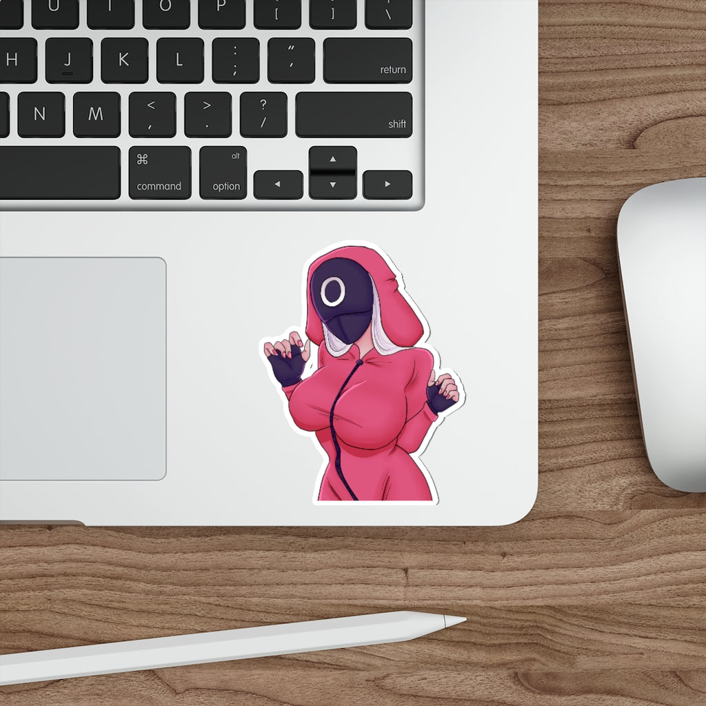 Sexy Squid Game Waterproof Sticker - Ecchi Vinyl Decal