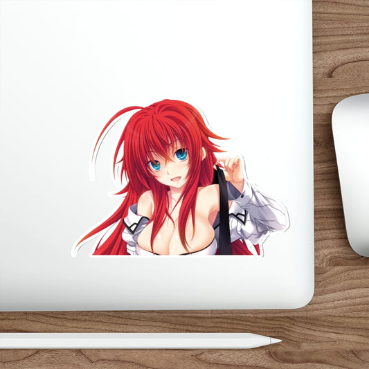 Autocollant imperméable à gros seins de Rias Gremory de High School DxD - Autocollant en vinyle Ecchi